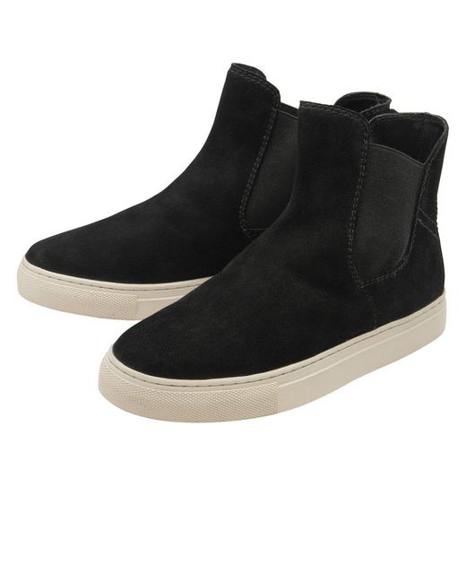 Ravel Black Maxton Casual Chelsea Boots