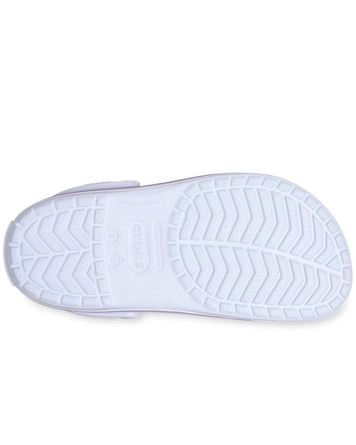 CROCSTM White Crocband Clogs