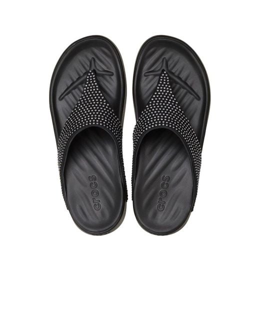 CROCSTM Black Cro Dsv Getaway Triangle Flip