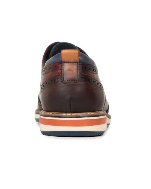 Pikolinos Brown Avila Wing Tip Brogues for men