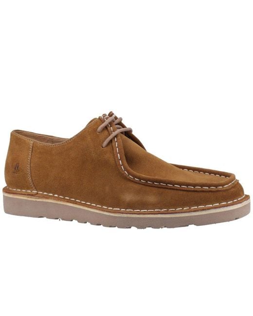 Hush Puppies Brown Otis Lace Up Shoes for men