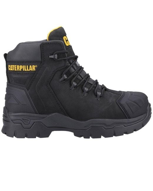 Caterpillar Black Everett S3 Wp Safety Boots for men