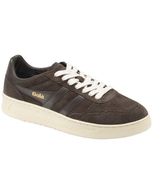 Gola Brown Union Suede Trainers for men
