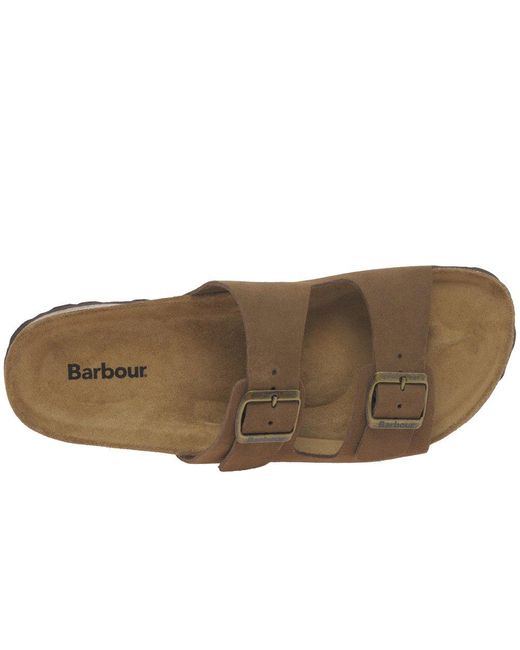 Barbour Brown Sennen Sandals for men
