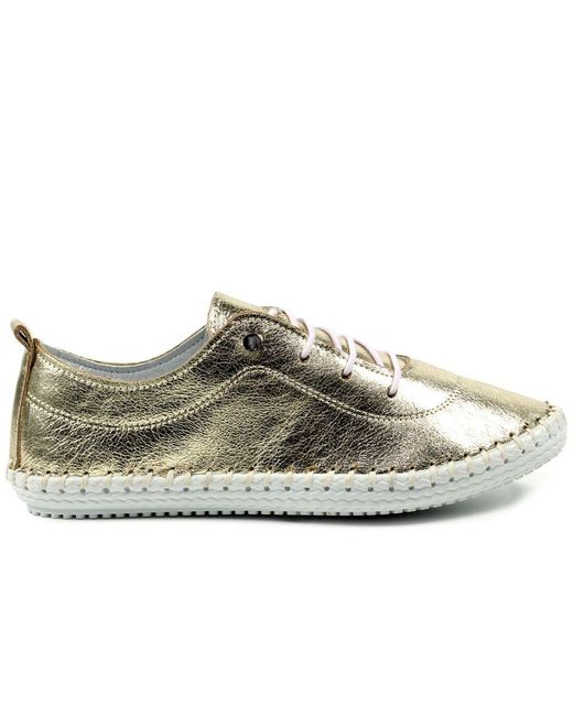 Lunar (GRS) Metallic St Ives Lace Up Shoes