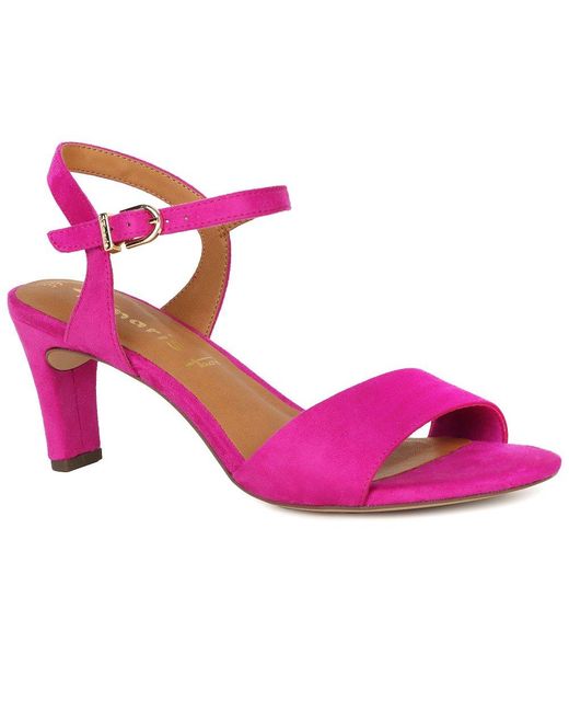 Tamaris Pink Freesia Sandals