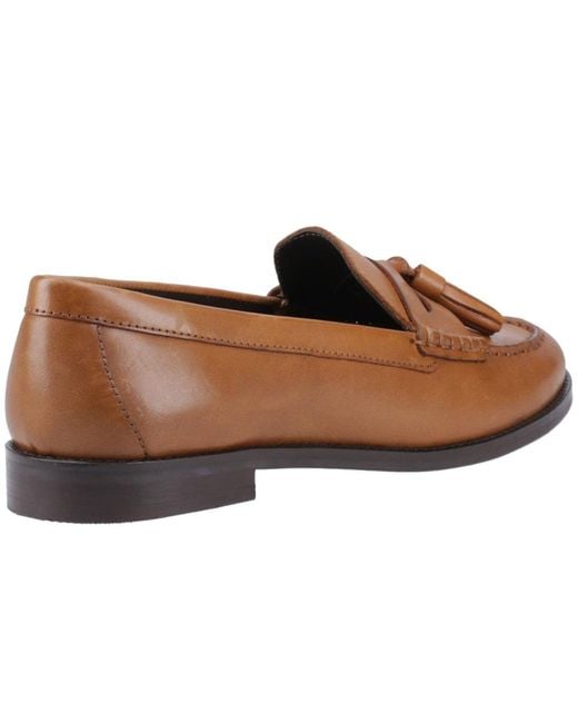 Hush Puppies Brown Connie Tassel Loafers