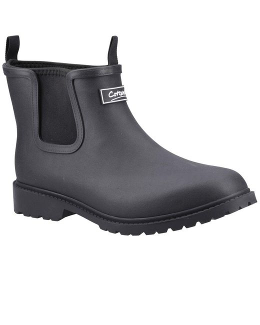 Cotswold Black Barton Wellingtons