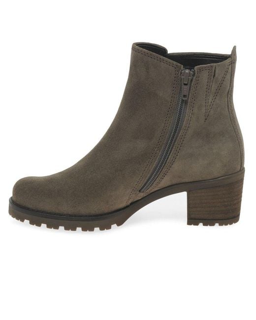 Gabor Brown Delight Ankle Boots