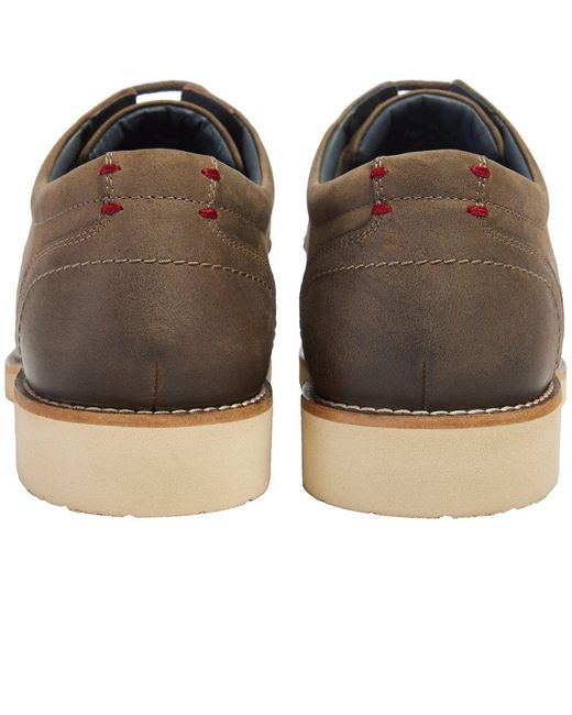 Pod Brown Hampton Lace Up Shoes for men