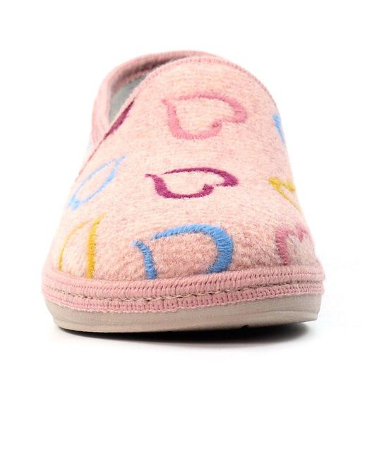 Lunar (GRS) Pink Joyful Slippers