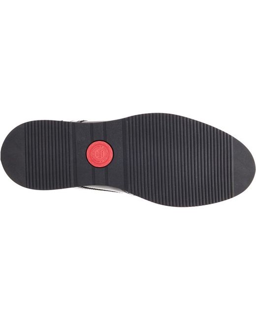 Base London Black Joe Brogue Shoes for men