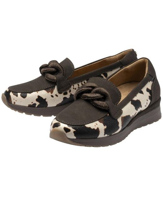 Lotus Black Maybelle Loafers