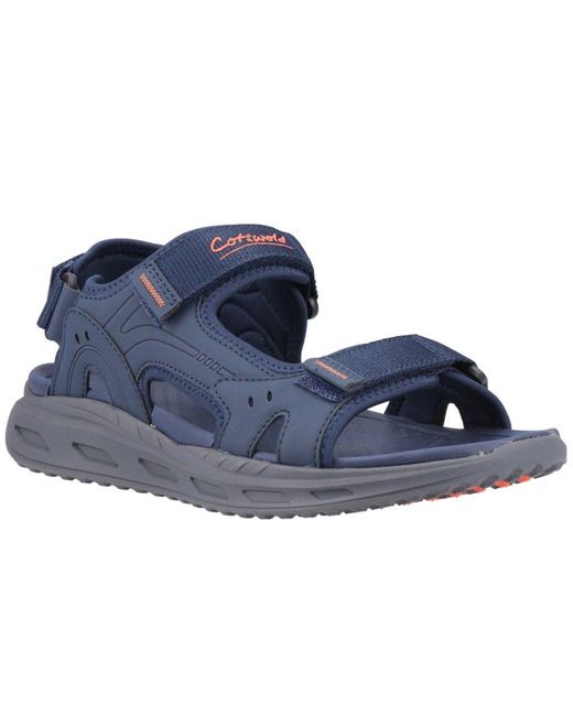 Cotswold Blue Fairford Sandals for men