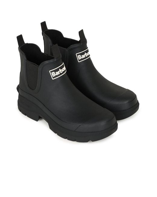 Barbour Green Nimbus Ankle Wellingtons