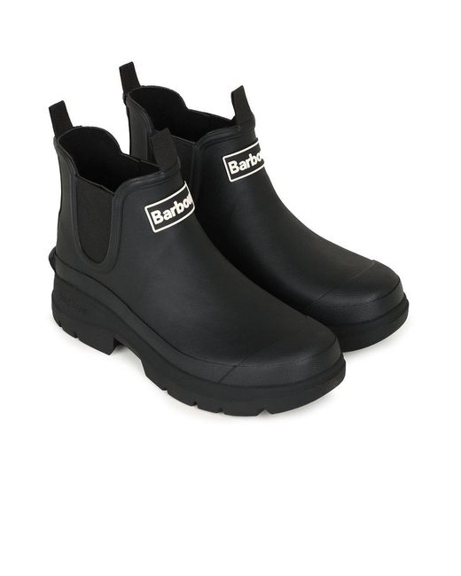 Barbour Green Nimbus Ankle Wellingtons