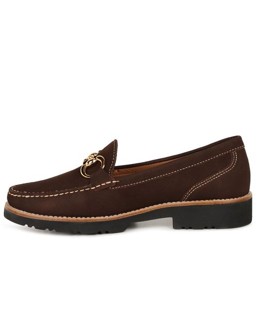 Charles Clinkard Brown Cayenne Moccasins