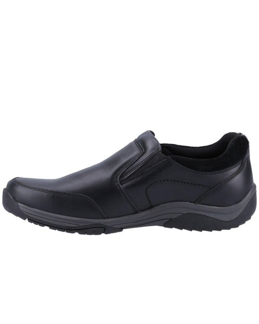 Hush Puppies Blue Donald Slip On Shoes for men