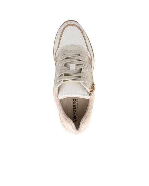 Westland White Ella 01 Trainers Size: 3