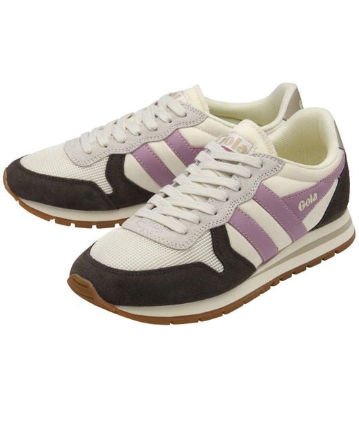 Gola White Daytona Trainers