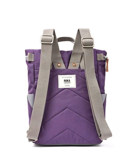 Roka Purple Finchley Small Backpack
