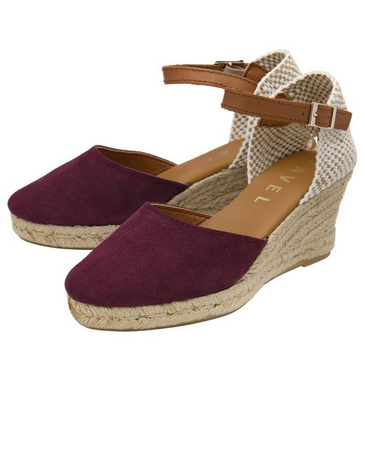 Ravel Brown Burrill Espadrille Wedges