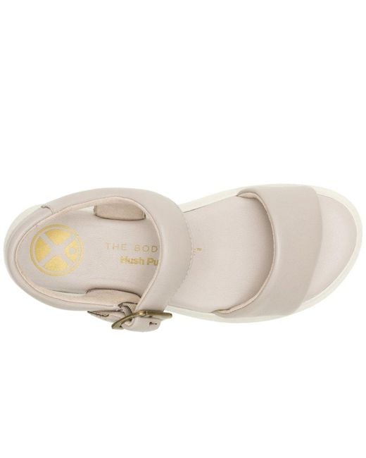 Hush Puppies Natural Uplift Quarter Strap Sandals