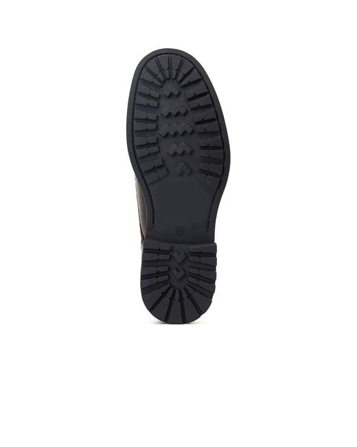 Base London Black Brunel 7 Eyelet Boot for men