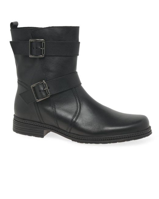 Gabor Nicholas Ankle Boots in Black | Lyst UK