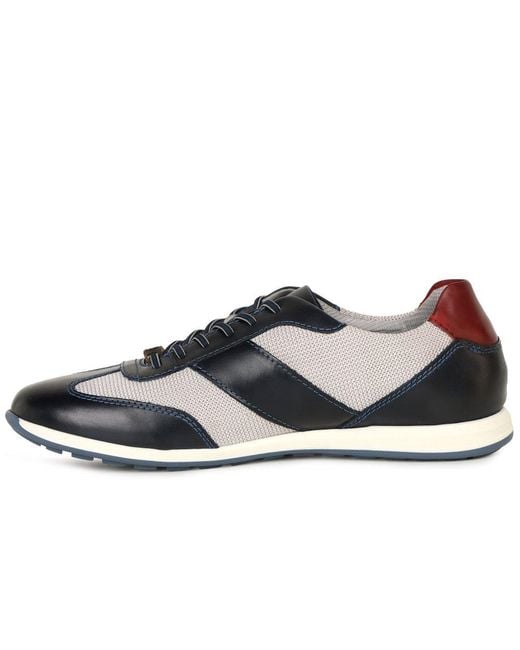 Bugatti Blue Truman Trainers for men
