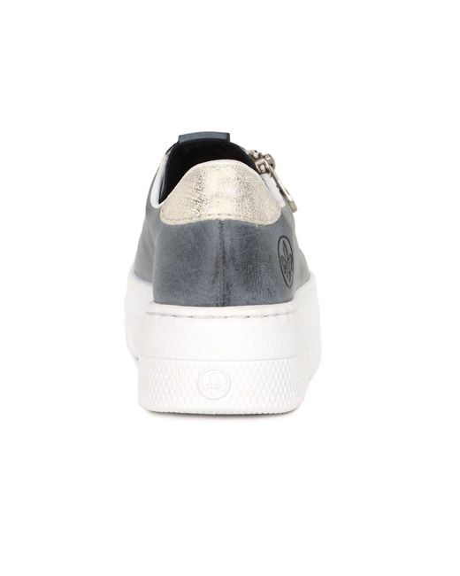 Rieker Blue Fascinate Trainers
