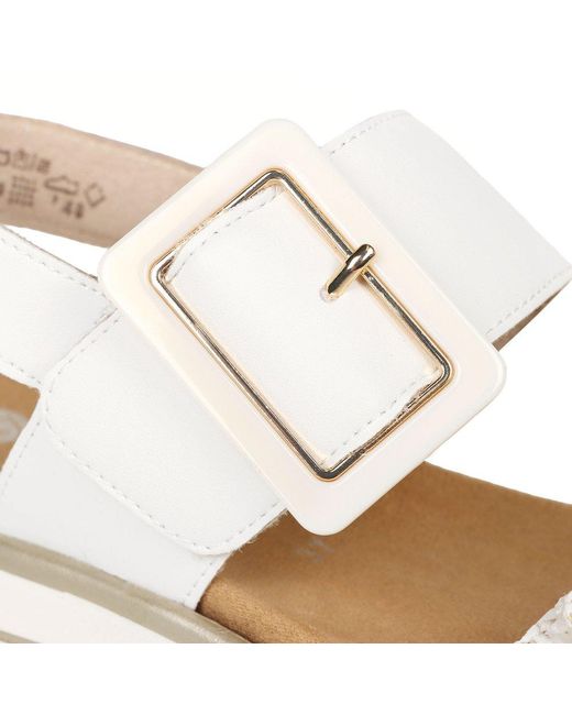 Remonte Metallic Manila Sandals