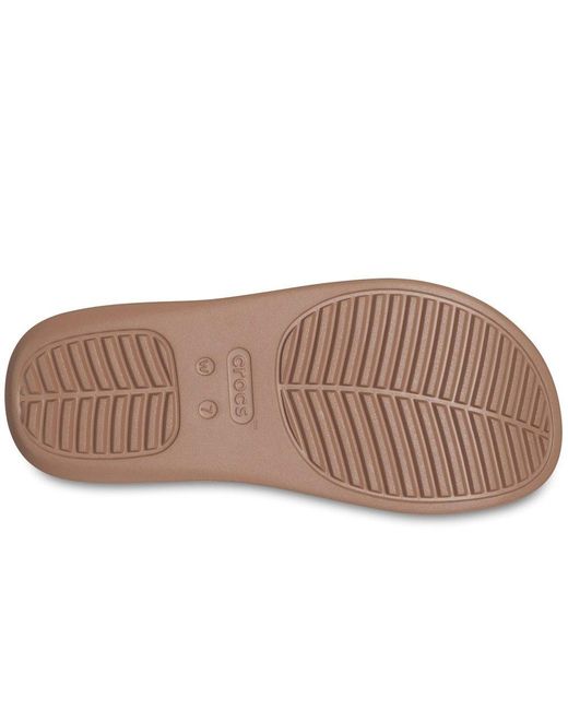 CROCSTM Brown Getaway Platform Flip Sandals