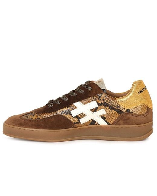 Another Trend Brown Iconic Ii Trainers