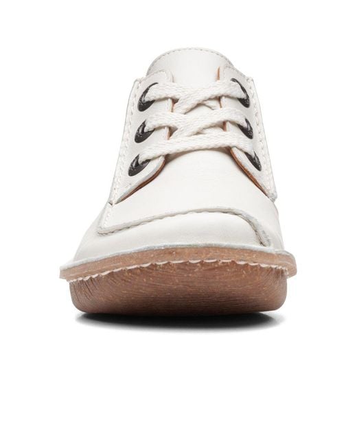 Clarks Funny Dream Shoes in White | Lyst Australia