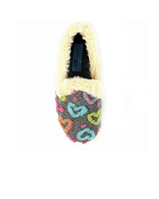 Lunar (GRS) Blue Truffle Full Slippers