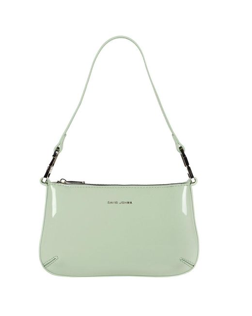 David Jones Green Portia Shoulder Bag