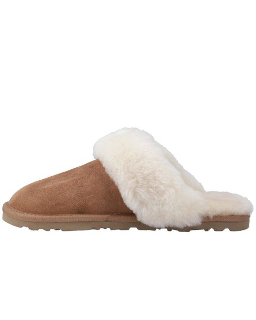 Hush Puppies Brown Samantha Mule Slippers