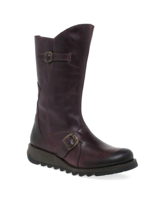 Fly London Multicolor Mes 2 Leather Calf Boots