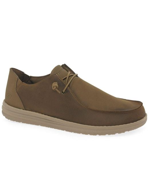 Skechers Brown Melson Ramilo Shoes for men