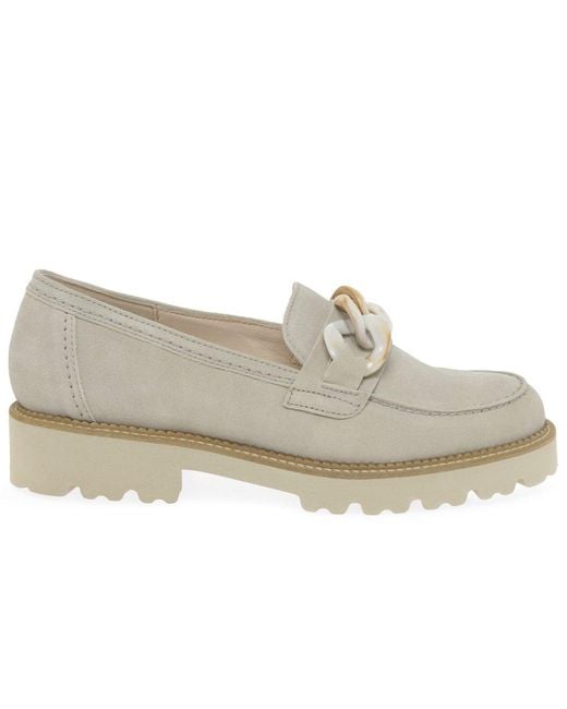 Gabor White Daisy 's Loafers