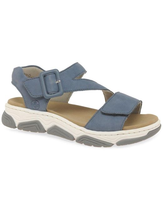 Rieker Blue Lyra Sandals