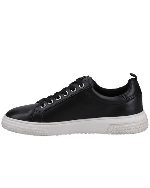 Hush Puppies Black Martha Trainers