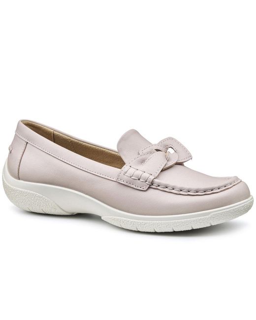 Hotter White Cabana Shoes