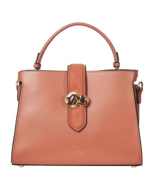 Luella Grey Pink Carrie Grab Bag