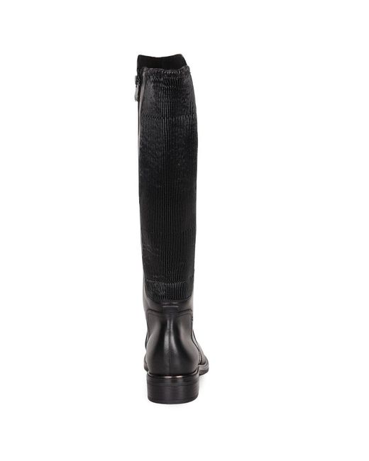 Caprice Black Locket M Knee High Boots