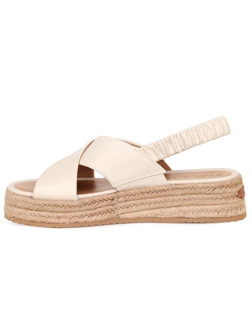 Tamaris White Ausonia Espadrille Sandals