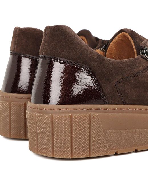 Gabor Brown Ferry Trainers