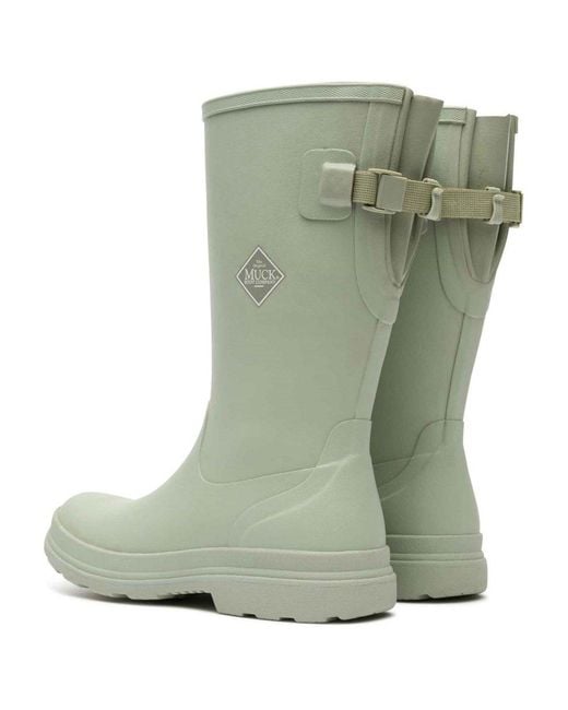 Muck Boot Green Rainscape Tall Wellingtons