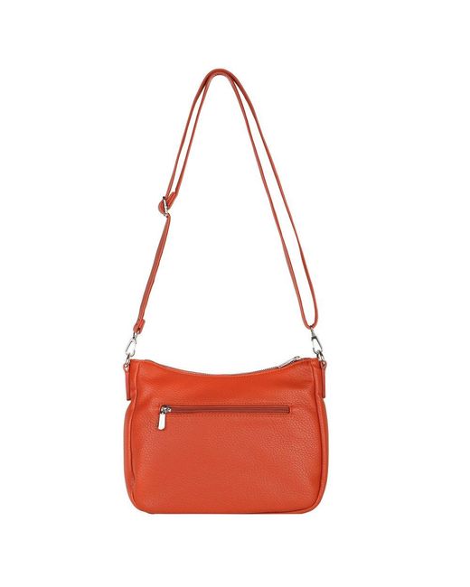 David Jones Red Bordeaux Shoulder Bag